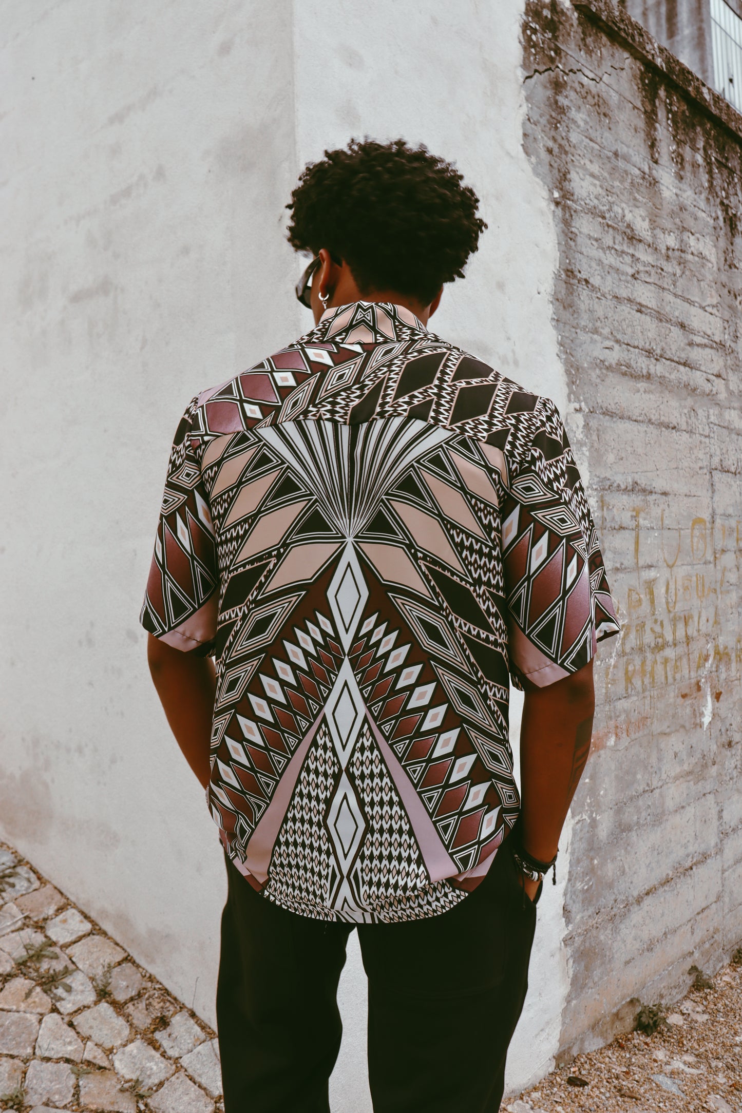 Camisa de manga curta