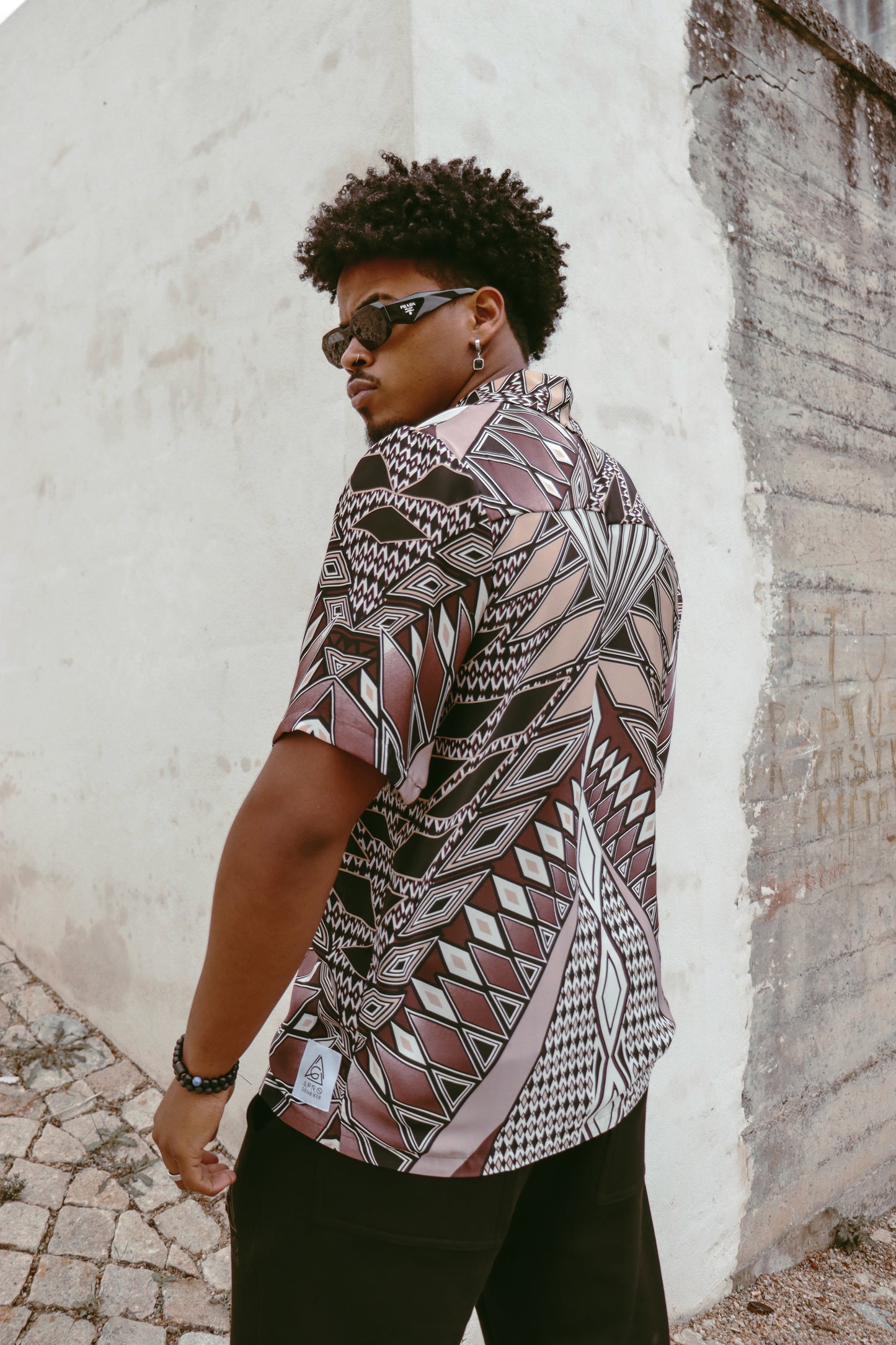 Camisa de manga curta